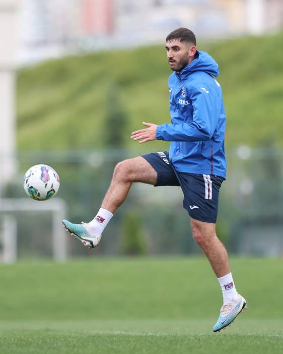 Trabzonspor’da antrenmanda pas ve bitiricilik çalışması öne çıktı 14